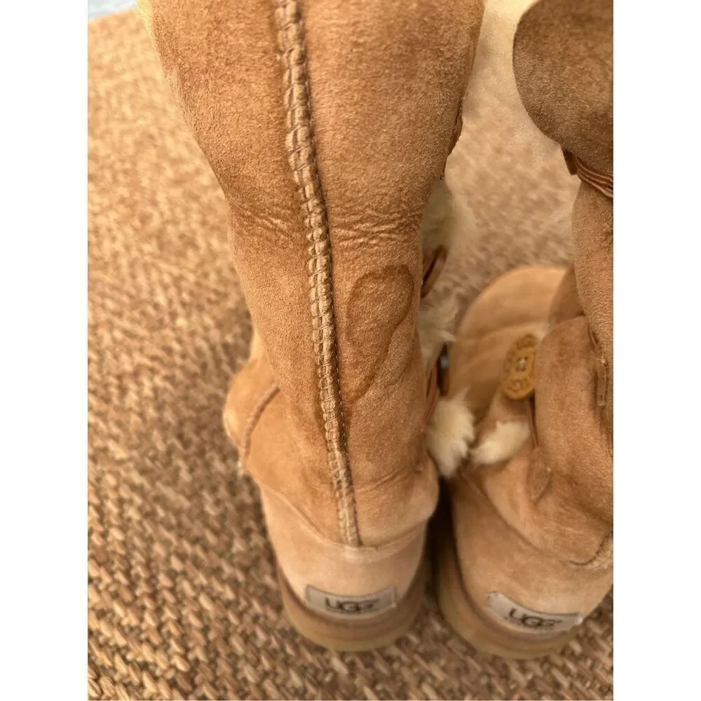 UGG boots with buttons